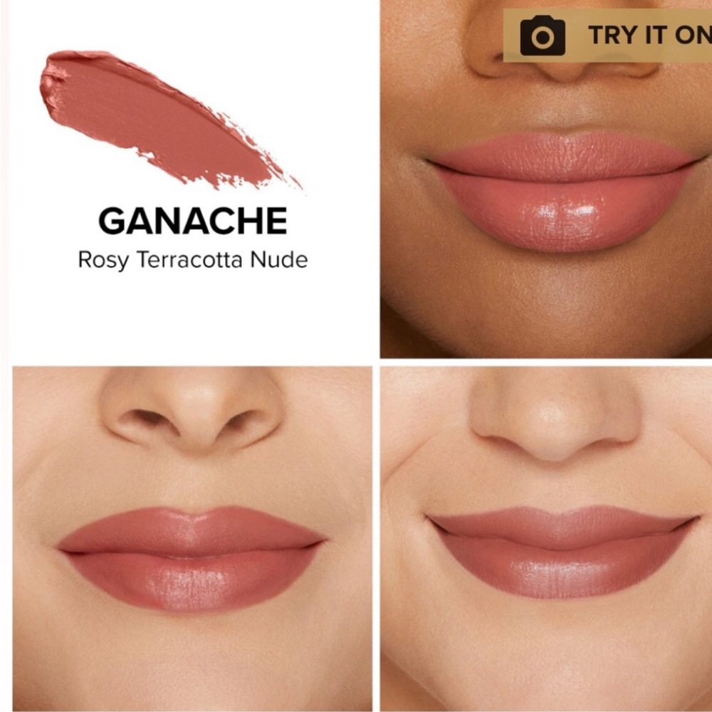 Too Faced Ganache Cocoa Bold Lipstick EM-Power Cream Lipstick
